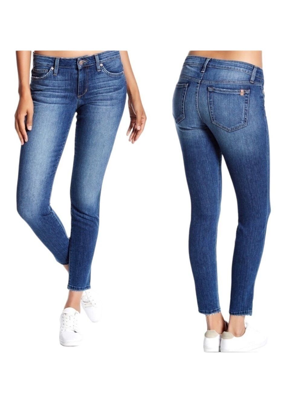Joe’s Jeans Skinny Raw Hem Ankle Jeans In Sinclair Size 26